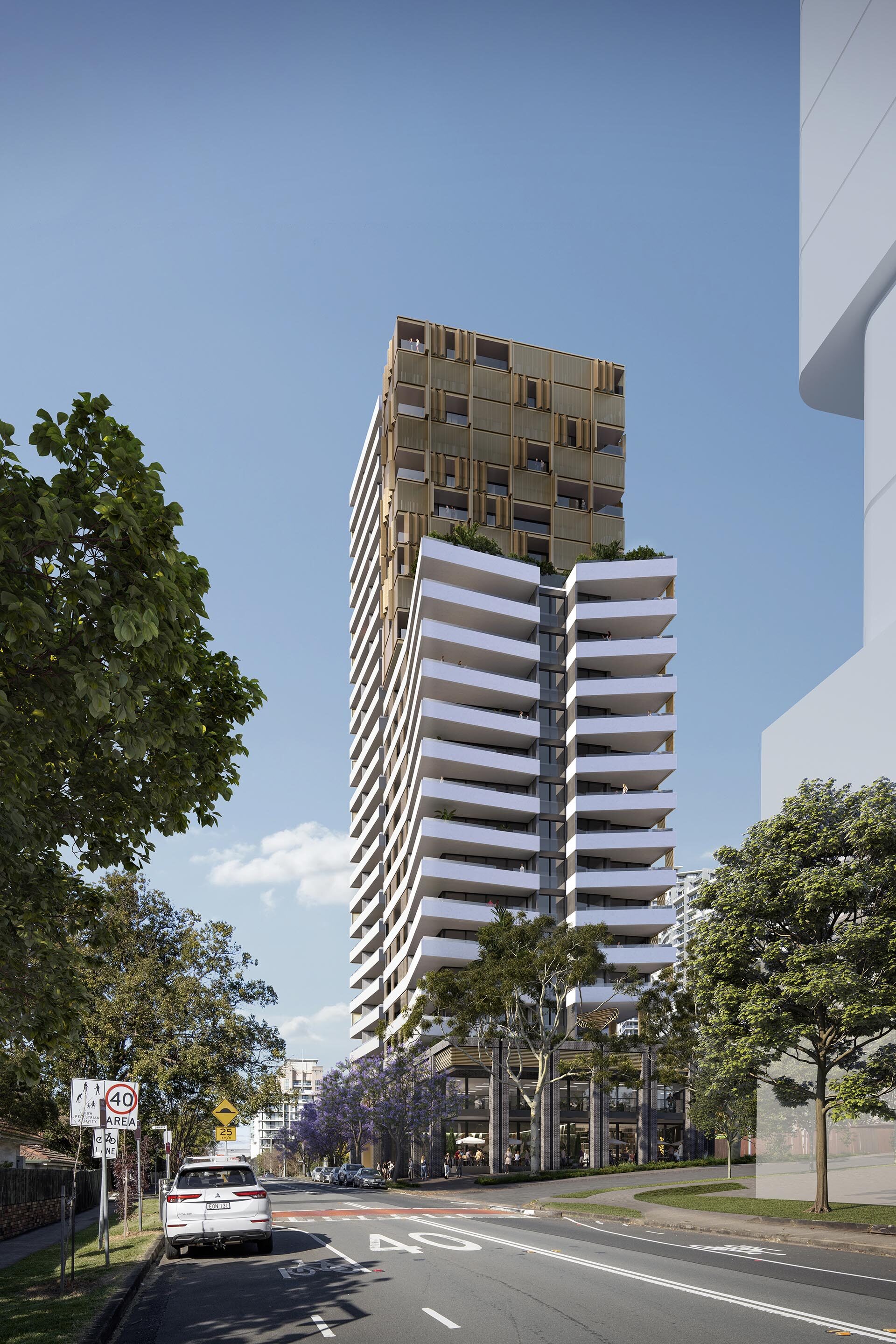 AJC wins design competition for Chatswood tower • AJC Architects